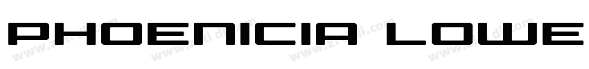 Phoenicia Lower Cas字体转换